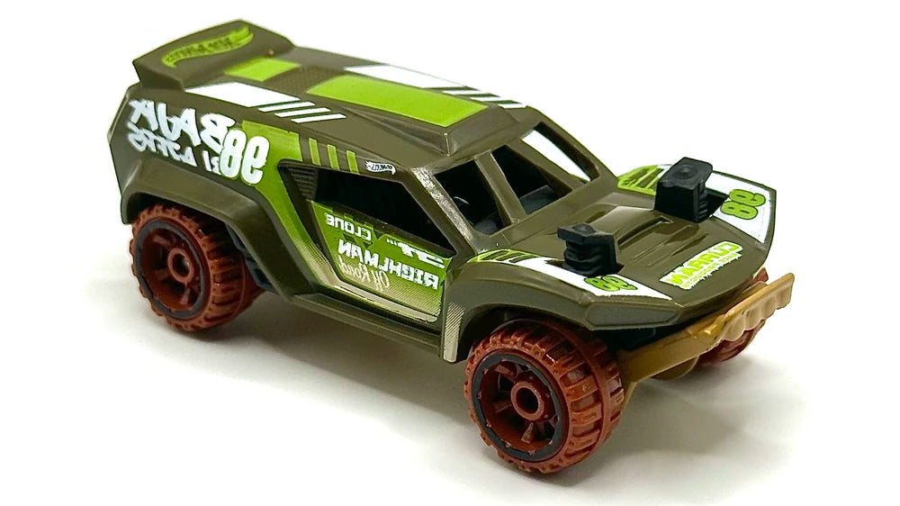 Hot Wheels Multipack Exclusive Dune Crusher, NEW/LOOSE, olive