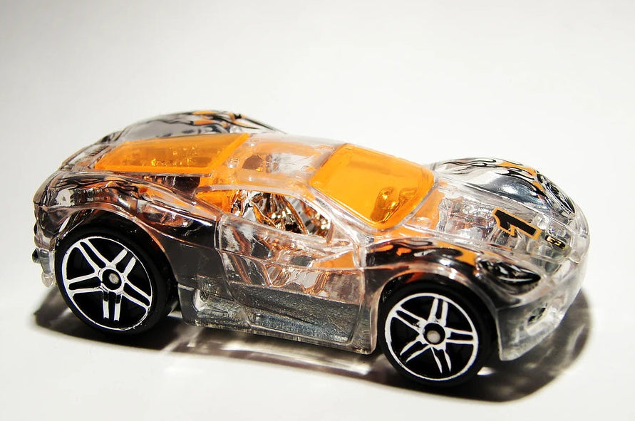 Hot Wheels 2006 #111 Ferrari 360 Modena, NEW/LOOSE, clear
