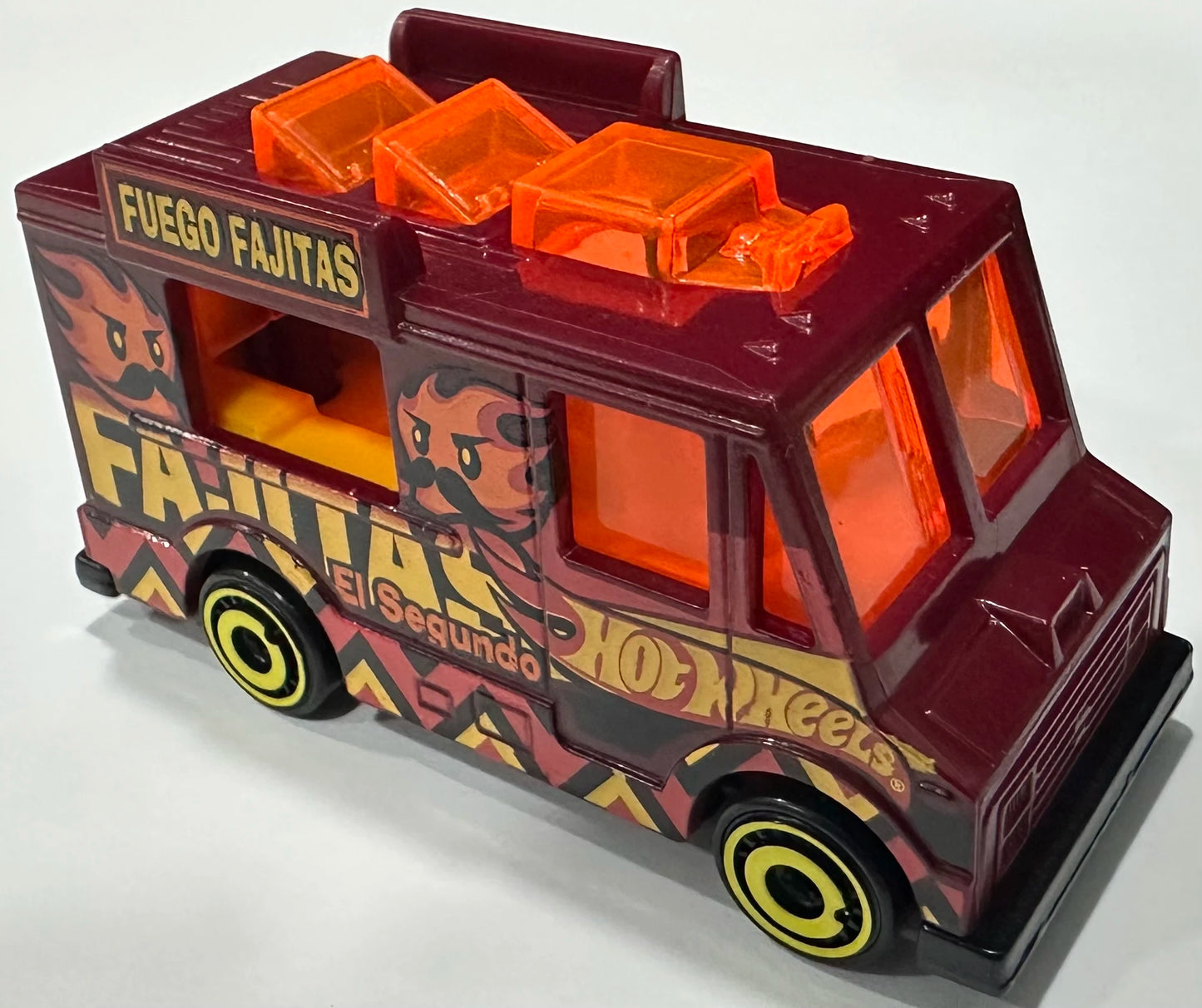 Hot Wheels 2025 #149/250 Quick Bite, NEW/LOOSE, maroon