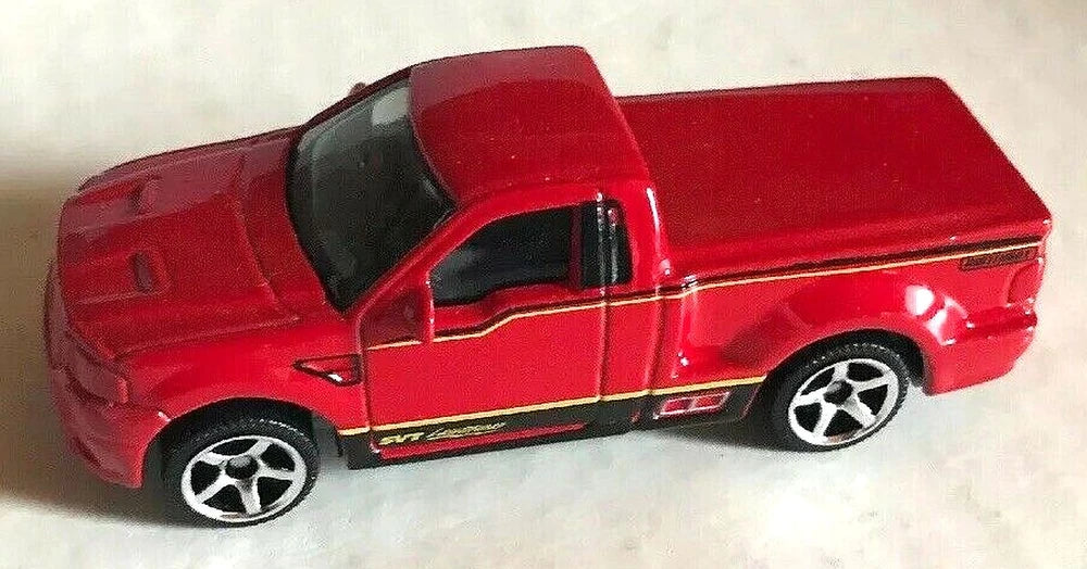 Matchbox 2019 Multipack Exclusive, Ford F-150 Lightning, NEW/LOOSE, red
