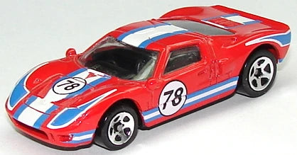 Hot Wheels 1999 #139, Ford GT40, NEW/LOOSE, red (5SP)