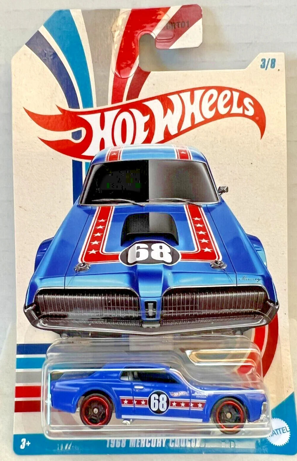 Hot Wheels Vintage Amercan Muscle Series 3/8 '69 Mercury Cougar