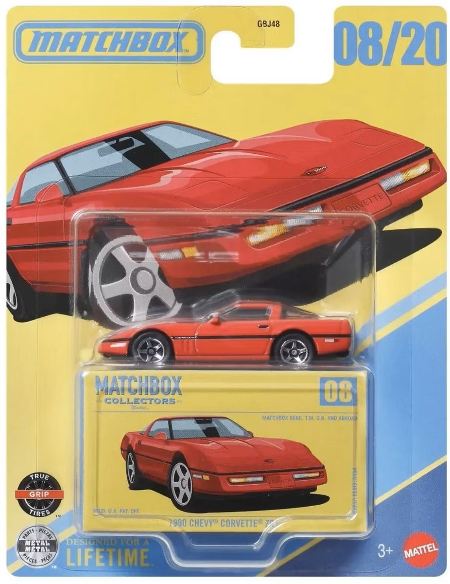 Matchbox 2026 Collectors 08/20 1980 Chevy Corvette ZR1, red