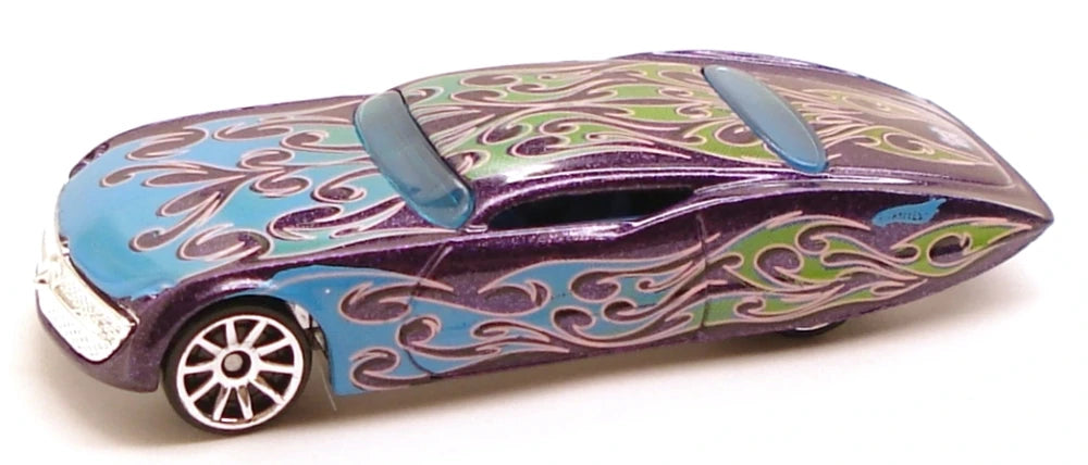 Hot Wheels 2010 #050/240 Gangster Grin, TREASURE HUNT, NEW/LOOSE, metalflake purple