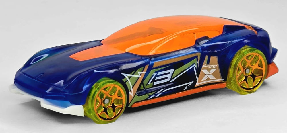 Hot Wheels 2025 Multipack Exclusive, Gazella GT, NEW/LOOSE, clear blue