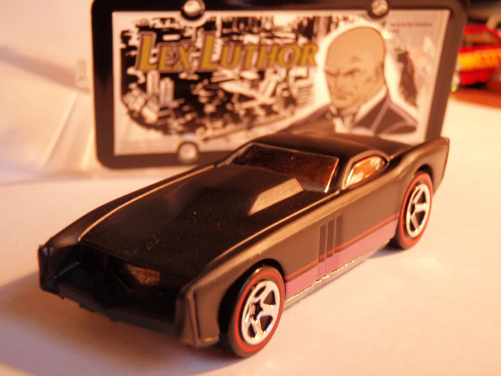 Hot Wheels 2004 Park'n Plates, The Gov'ner (Lex Luthor), PREOWNED/LOOSE, black