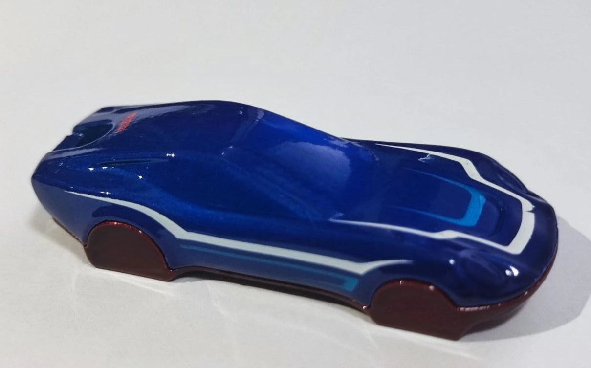 Hot Wheels 2023 #023/250 Coupe Clip, NEW/LOOSE, anodized blue indigo