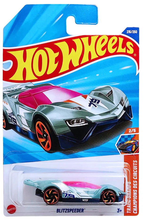 Hot Wheels 2025 #215/250 Blitzspeeder, steel blue