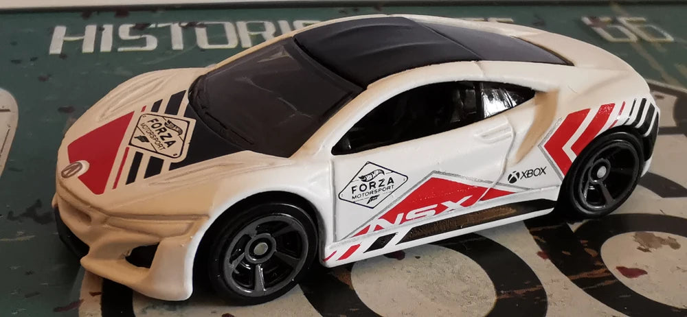 Hot Wheels 2020 Forza Motorsports 2/5, '17 Acura NSX, NEW/LOOSE, white