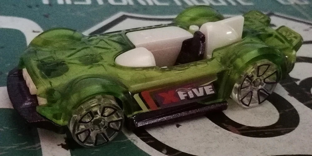 Hot Wheels 2019 Multipack Exclusive, Monteracer, NEW/LOOSE, translucent green