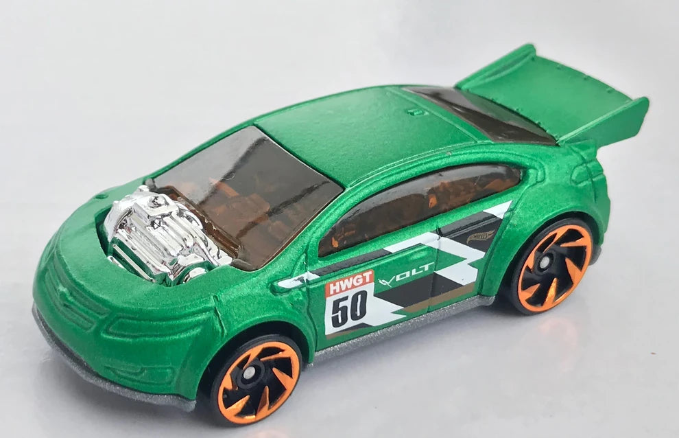 Hot Wheels 2018 Multipack Exclusive Chevy Super Volt, NEW/LOOSE, satin green