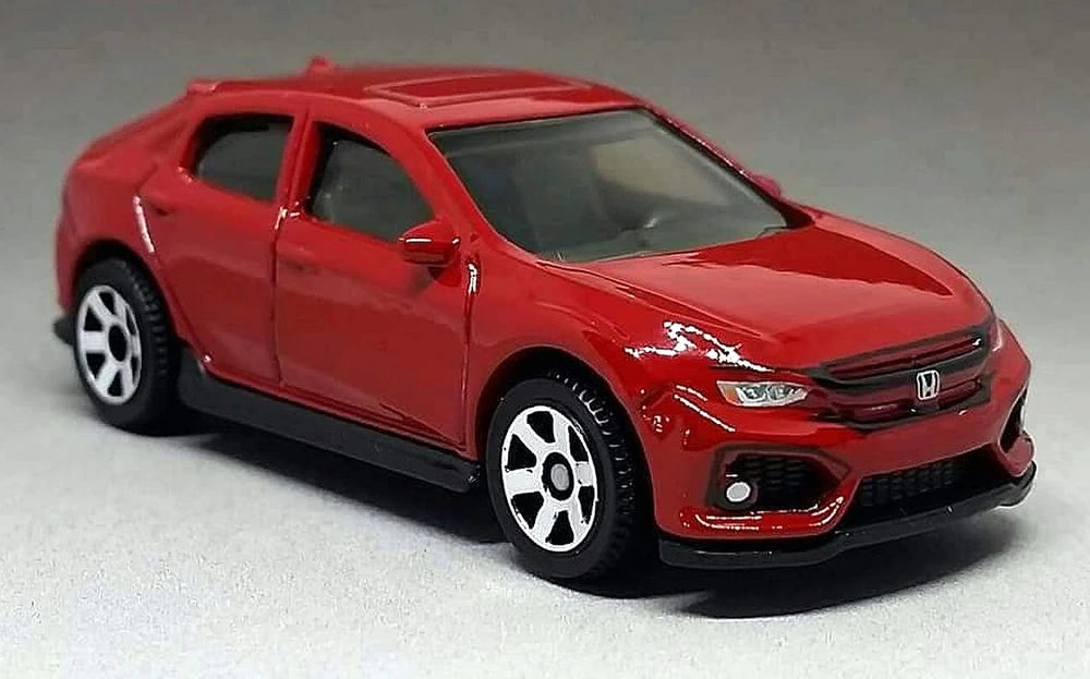 Matchbox 2019 #008/100, '17 Honda Civic, NEW/LOOSE, red