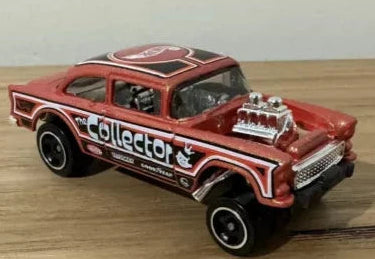 Hot Wheels 2024 #063/250 '55 Chevy Bel Air Gasser, NEW/LOOSE, burnt orange