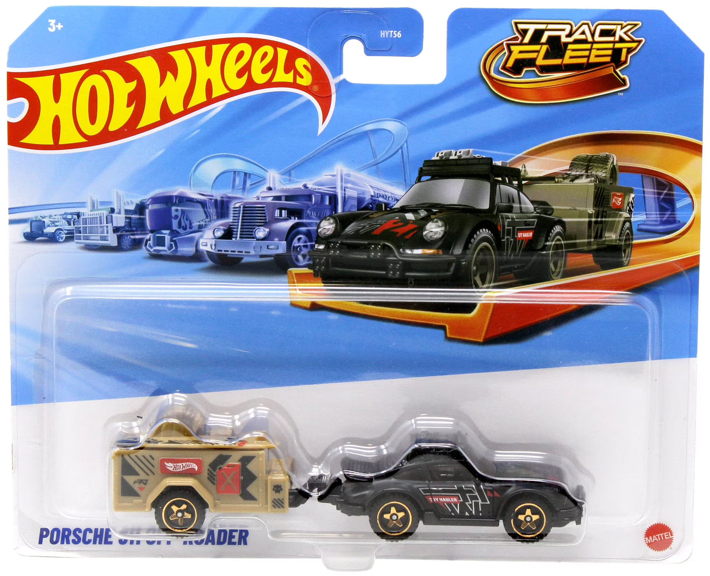 Hot Wheels 2025 Track Fleet Porsche 911 Off-Roader, black