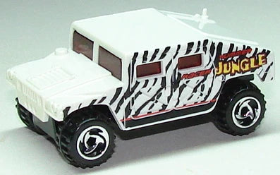 Hot Wheels 1998 #858, Humvee, NEW/LOOSE, white