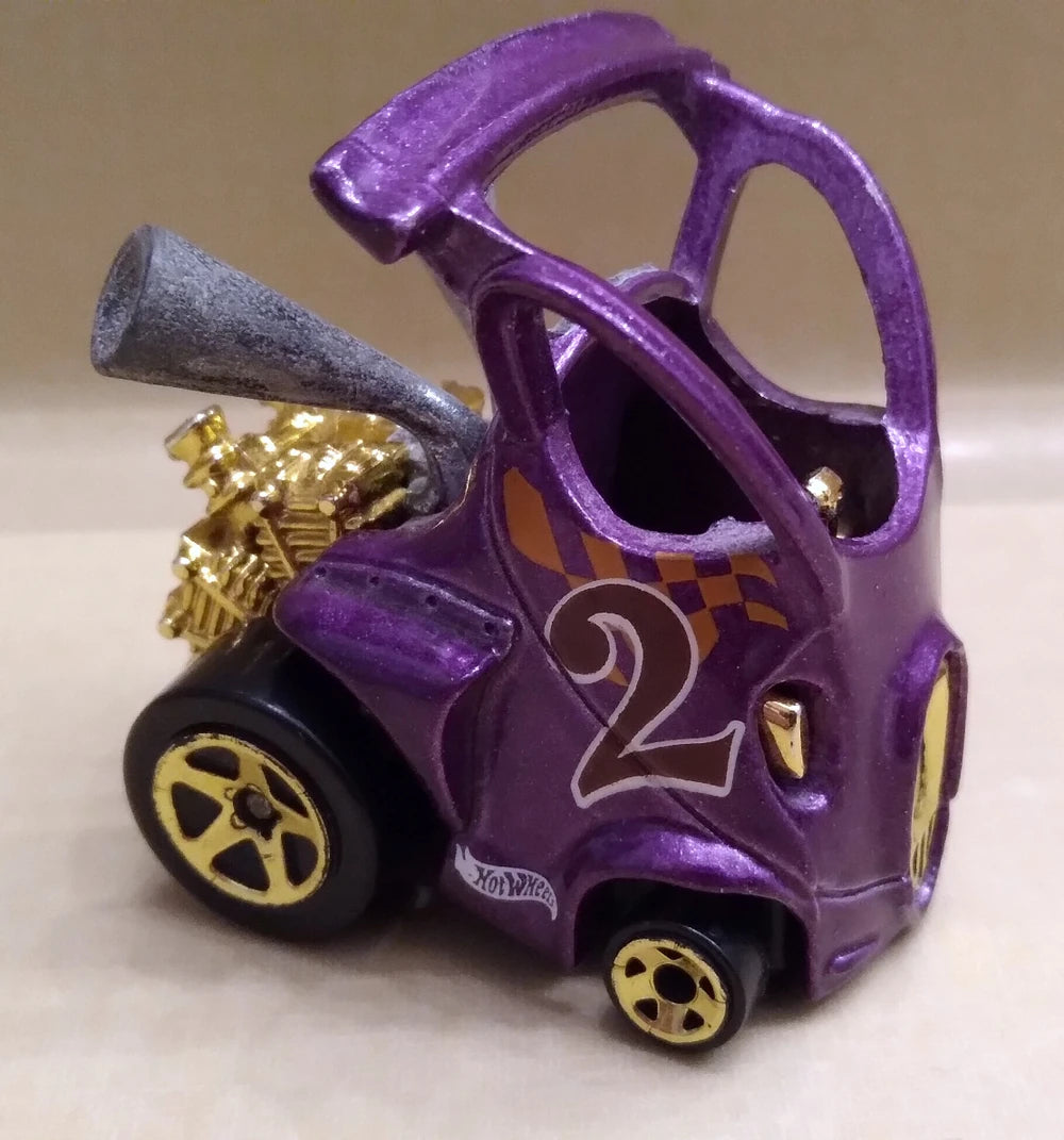 Hot Wheels 2002 #125 Hyper Mite, NEW/LOOSE, metalflake purple