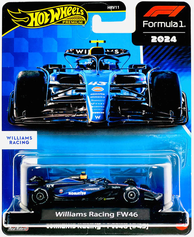 Hot Wheels 2025 Premium Formula 1 - Williams Racing FW46 - (#43)
