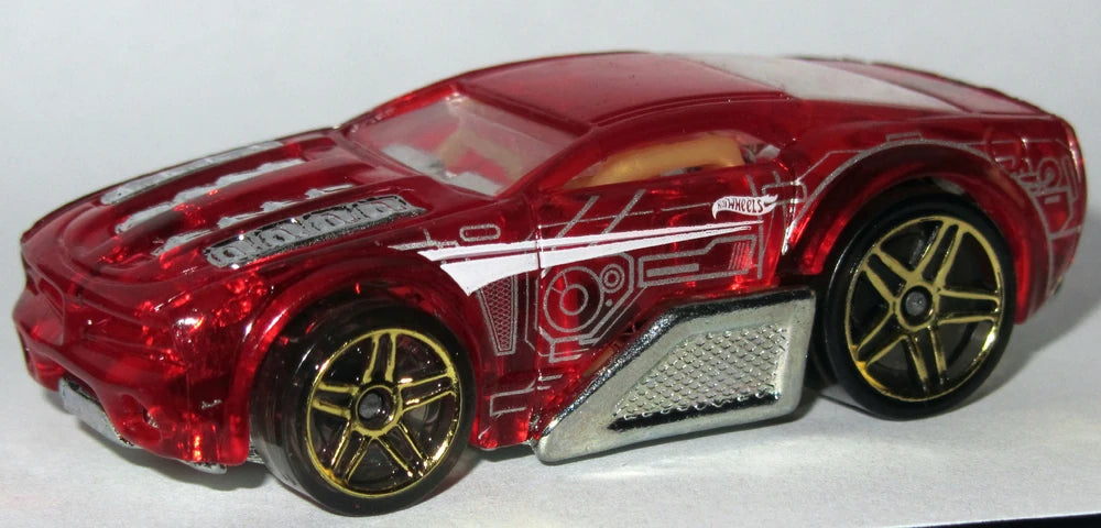 Hot Wheels 2012 Multipack Exclusive, Horseplay, NEW/LOOSE, transparent red