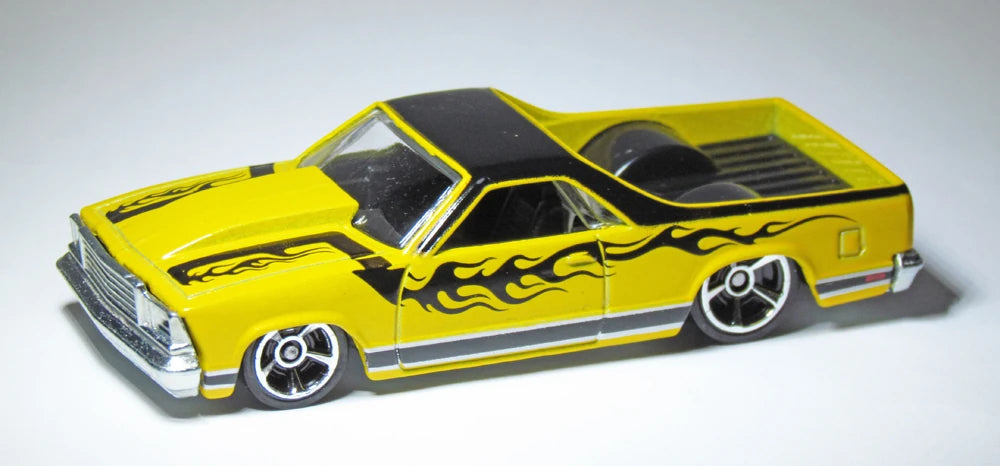 Hot Wheels 2011 #063/244, Treasure Hunts 13/15, '80 El Camino, NEW/LOOSE, yellow