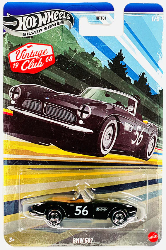 Hot Wheels 2026 Vintage Club Grand Prix 1/5, BMW 507, black