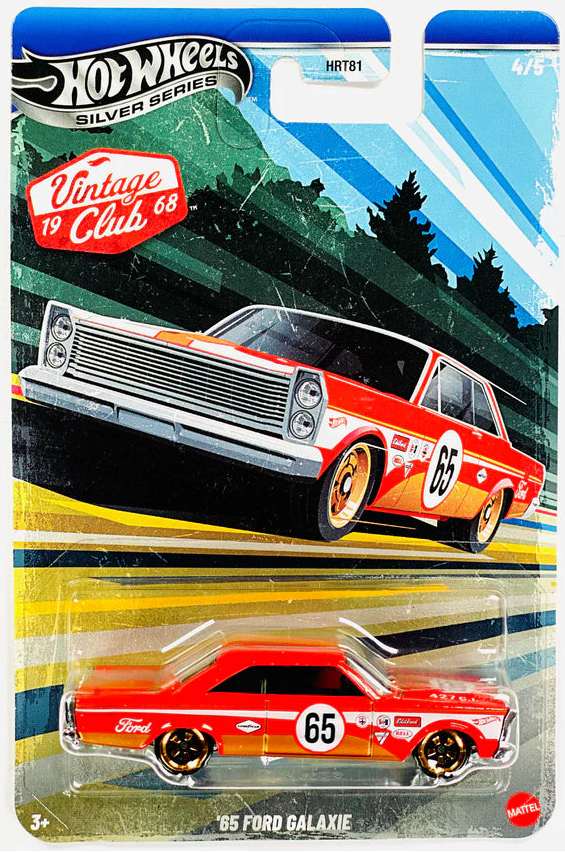 Hot Wheels 2026 Vintage Club Grand Prix 4/5, '65 Ford Galaxie, red