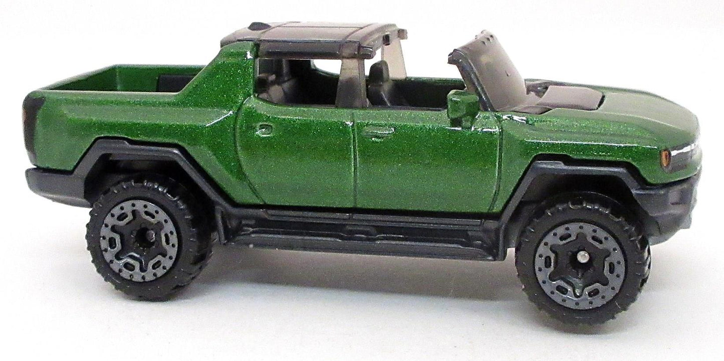 Hot Wheels 2023 #116/250 GMC Hummer EV, NEW/LOOSE, mamba green