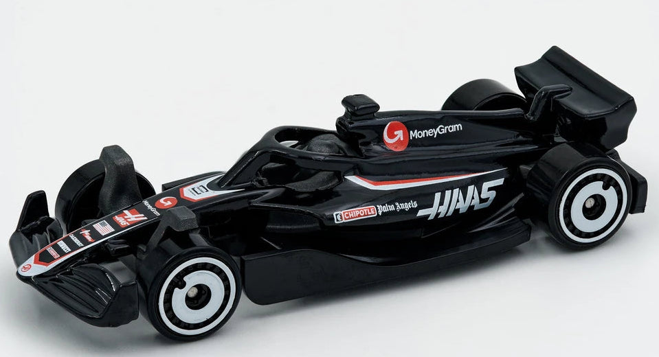 Hot Wheels 2025 Multipack Exclusive, MoneyGram Haas F1 Team, NEW/LOOSE, black