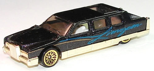 Hot Wheels 1998 #716, Limozeen, NEW/LOOSE, metalflake black