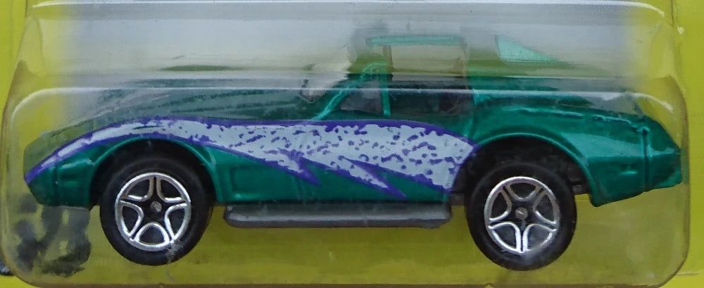 Matchbox 1997 #058/075, Corvette T-Roof, NEW/LOOSE, green