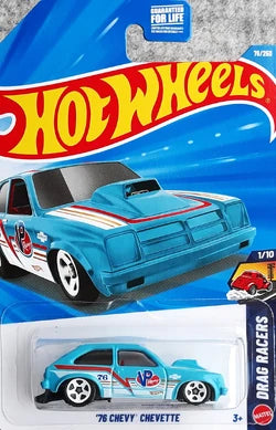 Hot Wheels 2026 #076/250 '76 Chevy Chevette, light blue