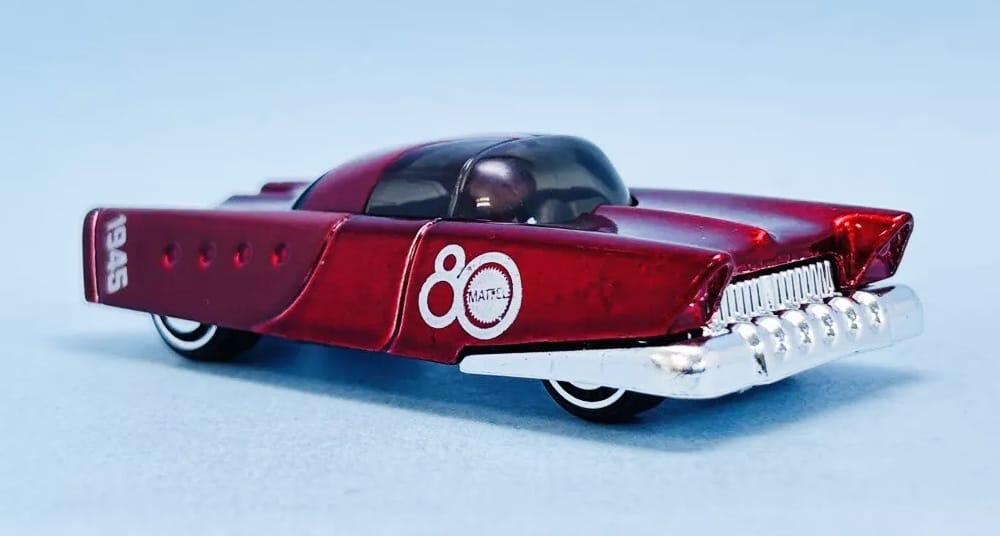 Hot Wheels 2025 #167/250 Mattel Dream Mobile, NEW/LOOSE, metallic red