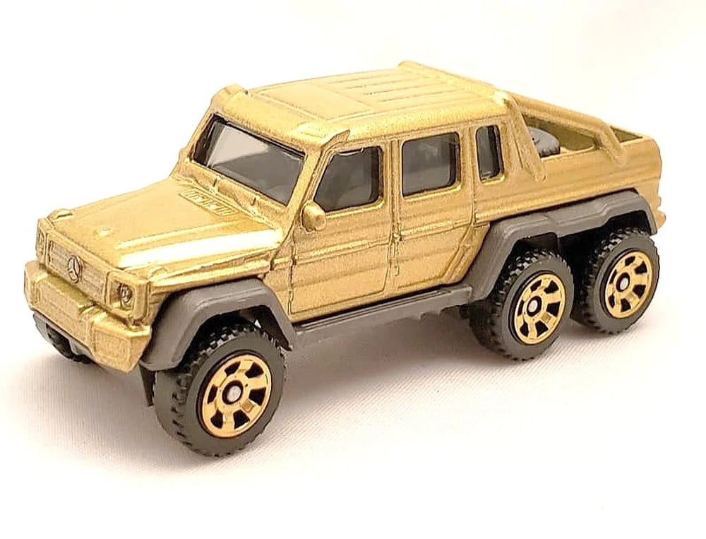 Matchbox 2019 Superfast Gold Series 5/6, Mercedes-Benz G 63 AMG 6×6, NEW/LOOSE, gold