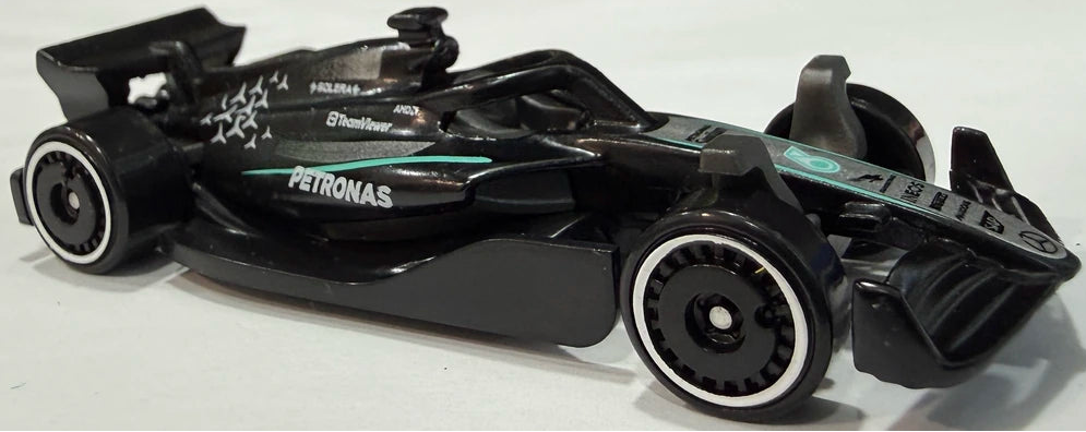 Hot Wheels 2026 Multipack Exclusive, Mercedes-AMG Petronas Formula One Team, NEW/LOOSE, matte black