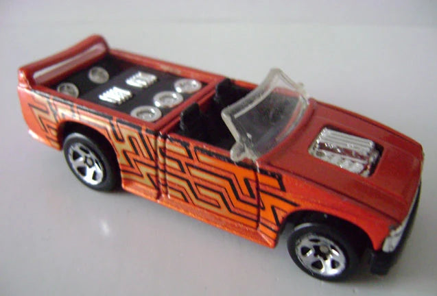 Hot Wheels 2001 #227, Mini Truck, pearl dark orange