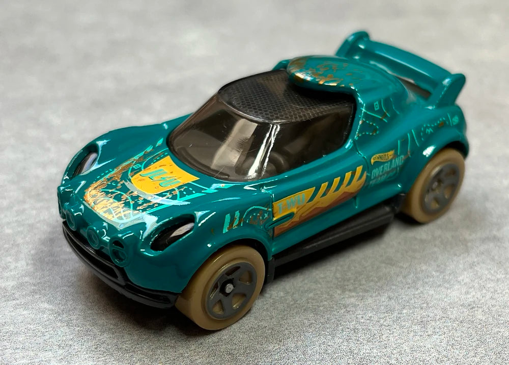 Hot Wheels 2023 Mystery Models Hi Beam, NEW/LOOSE, forest green