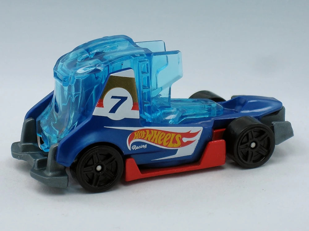 Hot Wheels 2019 #232/250 Haul-O-Gram, NEW/LOOSE, blue