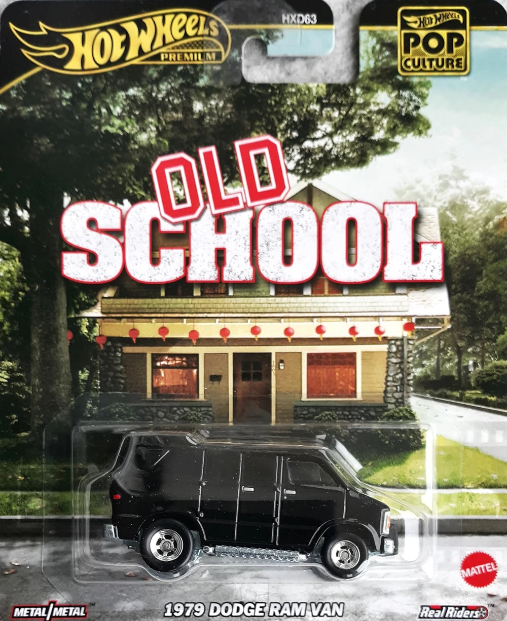 Hot Wheels 2025 Pop Culture Mix 3, 1979 Dodge Ram Van, black