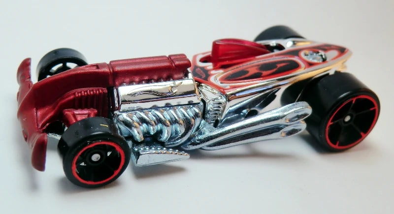 Hot Wheels 2013 #146/250 Rat-ified, NEW/LOOSE, chrome & satin red