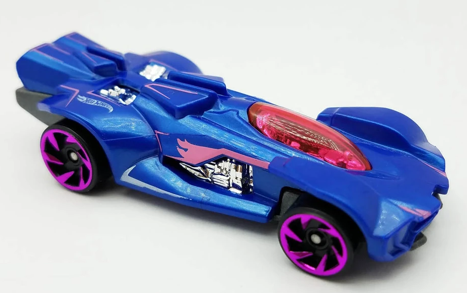 Hot Wheels 2018 Multipack Exclusive, Rev Rod, NEW/LOOSE, candy blue