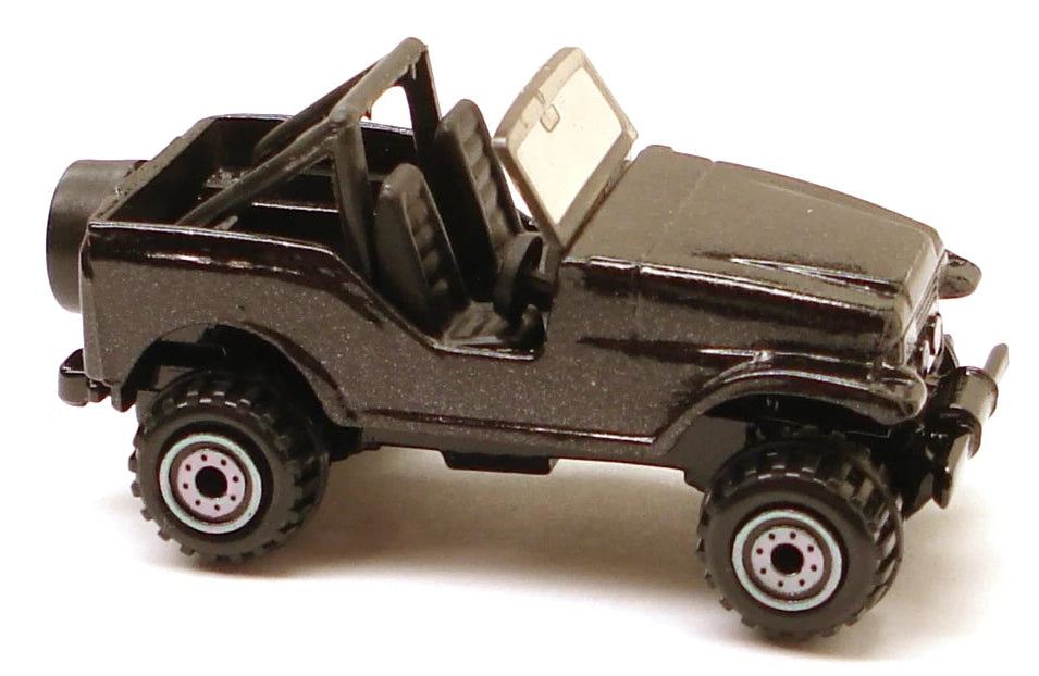 Hot Wheels 1996 Black Convertible Collection, Trailbuster/Roll Patrol, NEW/LOOSE, metallic black