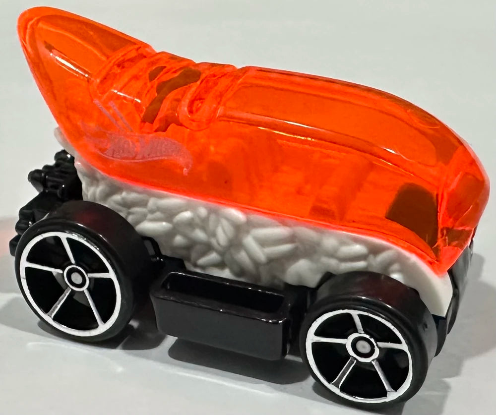 Hot Wheels 2025 #106/250 Sushi Tuner, NEW/LOOSE, white/orange