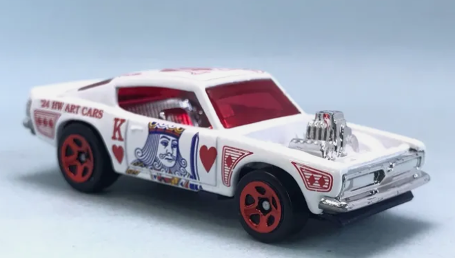 Hot Wheels 2024 #152/250 King Kuda, NEW/LOOSE, white