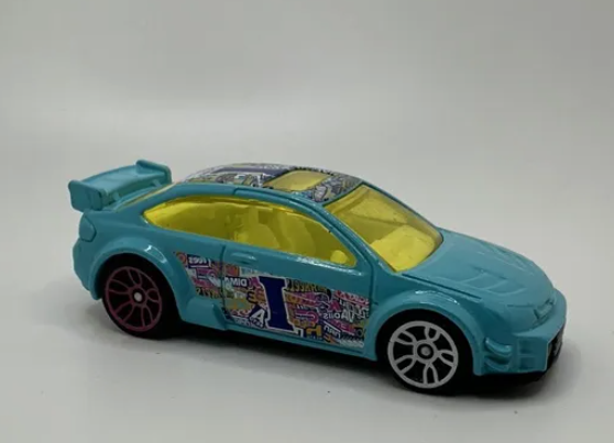 Hot Wheels 2023 #083/250 '08 Ford Focus, NEW/LOOSE, turquoise