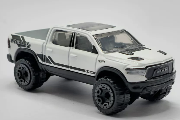 Hot Wheels 2024 #024/250 2020 Ram 1500 Rebel, NEW/LOOSE, white