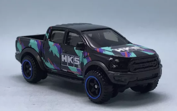Hot Wheels 2024 #043/250 '19 Ford Ranger Raptor, NEW/LOOSE, black