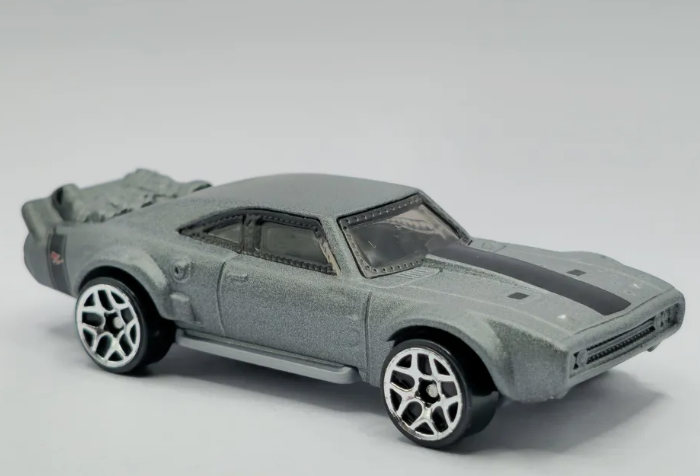 Hot Wheels 2024 #078/250 Ice Charger, NEW/LOOSE, satin grey