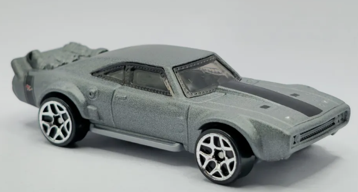 Hot Wheels 2024 #078/250 Ice Charger, NEW/LOOSE, satin grey