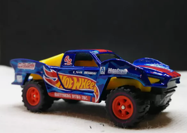 Hot Wheels 2024 #115/250 Baja Truck, NEW/LOOSE, HW race team blue