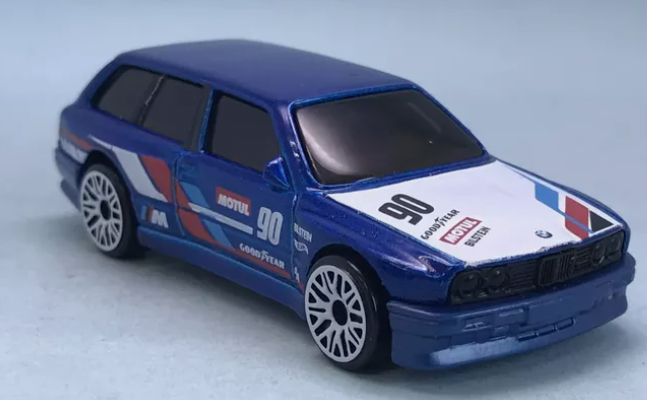 Hot Wheels 2024 #138/250 BMW M3 Wagon, NEW/LOOSE, blue