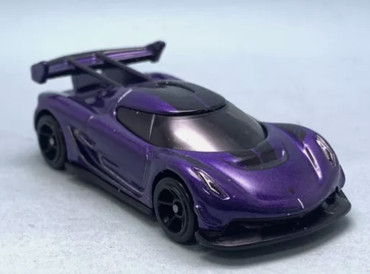 Hot Wheels 2024 #184/250 2020 Koenigsegg Jesko, NEW/LOOSE, purple